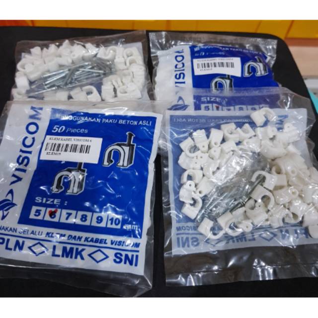 Klem kabel visicom 6mm