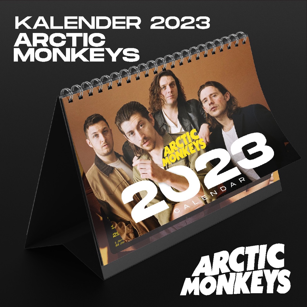 

Kalender BAND - Kalender Arctic Monkeys - Arctic Monkeys - Kalender Duduk/Meja 2023