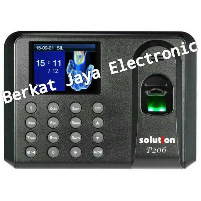 Mesin absen fingerprint Solution P206