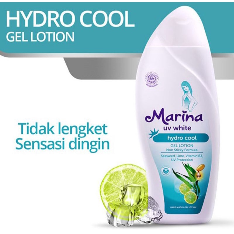 Marina UV White Hand Body Lotion Hydra Bright 460ml