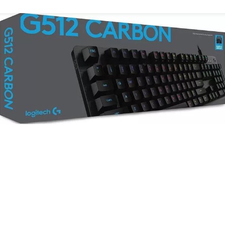 Logitech G512 Carbon RGB Mechanical Gaming Keyboard - Clicky&quot;ORIGINAL&quot;