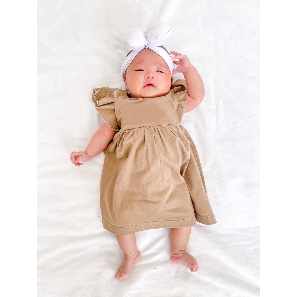TINGTONG - Luli Dress Jumper Bayi Perempuan - Baby Dress Ruffle