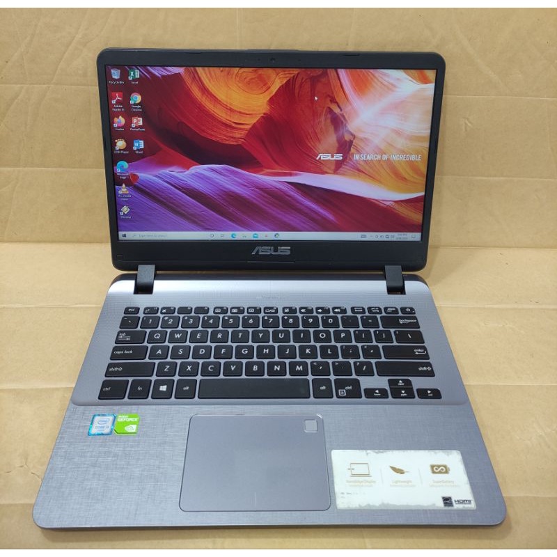 Laptop Bekas Asus VivoBook A407UB i3-6006U|MX110 4GB|1TB Slim Mulus