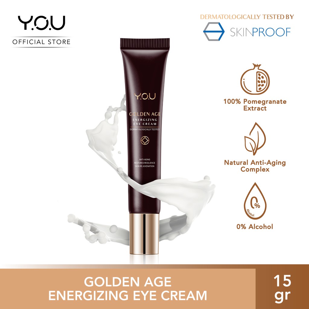 You Golden Age Energizing Eye Cream / Krim Mata 15g