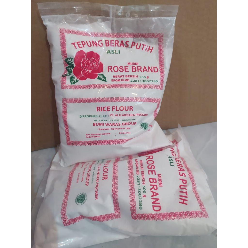

Rose Brand Tepung Beras Putih 500 gr