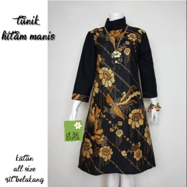 Tunik hitam manis