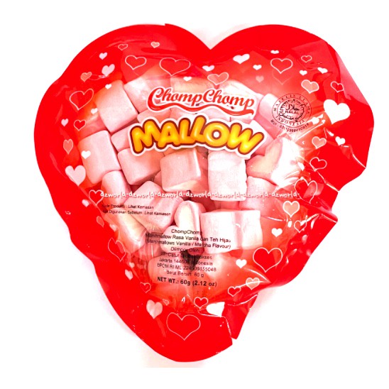 Chompchomp Mallow Love 60gr Marsmallow Bentuk Love Pink Chomp Chomp Chompchomps Chomp Chomps Marsh Mallow Marsmelow Bentuk Love Lope Mars Melo Pinky