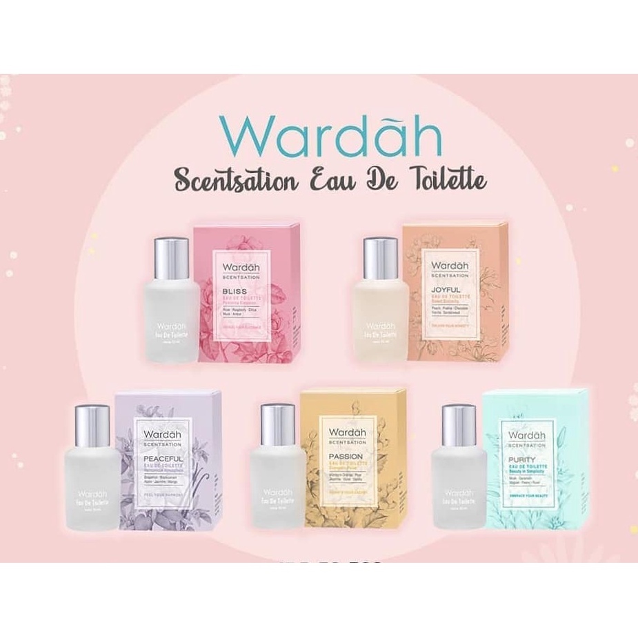 Wardah Scentsation Eau De Toilette 35 ml - Parfum Wanita - Parfum Wardah