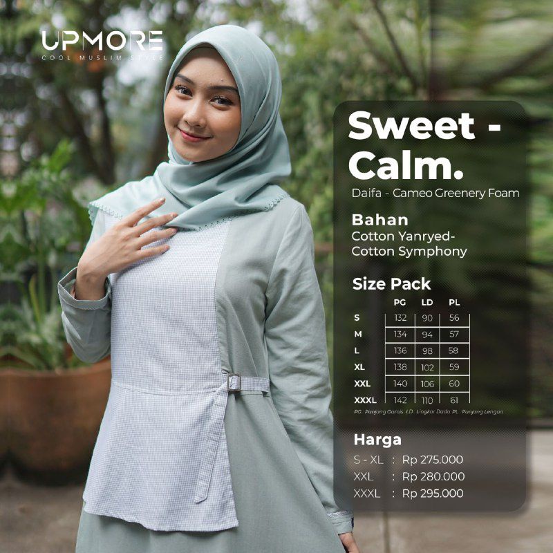 GAMIS UPMORE GAMIS DAIFA | GAMIS CASUAL MUTIF