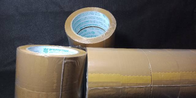 

LAKBAN / ISOLASI COKLAT PREMIER - PREMIERE TAPE by NACHI 48mmX 100y x 41mic TERMURAH DI SURABAYA