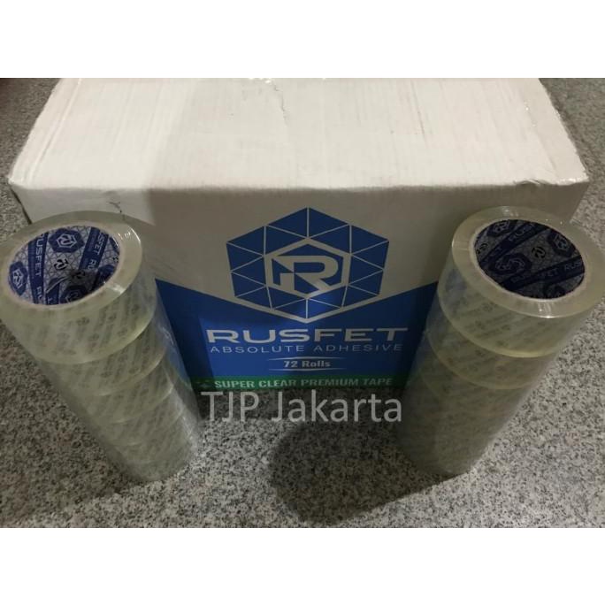 

Diskon Lakban OPP Rusfet 2 inch / 48mm x 90 yard Diskon