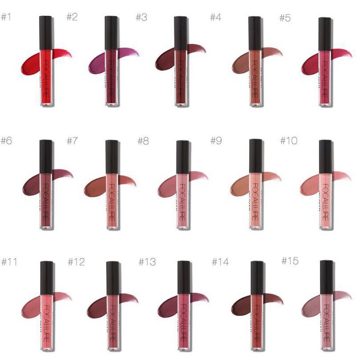 Focallure Liquid Matte Lipstik Cair ULTRA CHIC Lips BPOM FA-24 FA24 FA 24