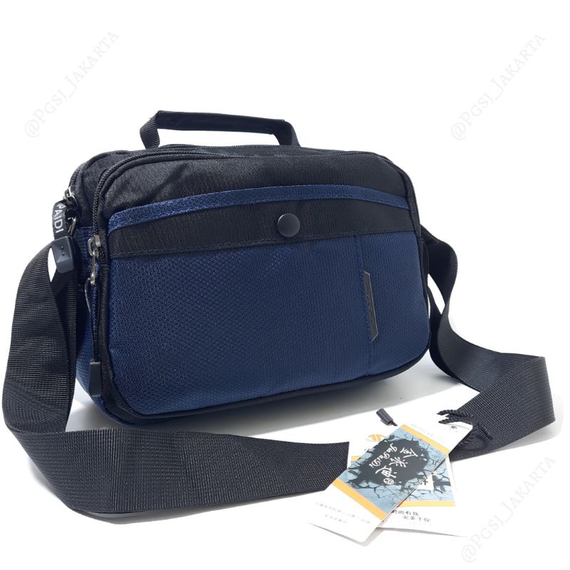 Tas Selempang Pria Import Banyak Saku JinPaidi 0082