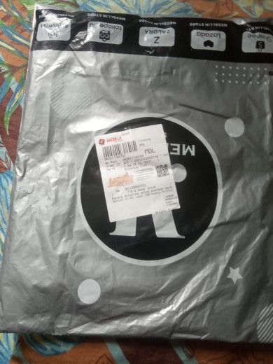 Medellin Kemeja Batik Pria Lengan Panjang Premium 10176 Biru