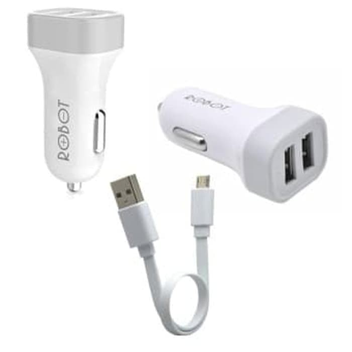 Robot Car Charger Dual USB 2,4A RT-C05S