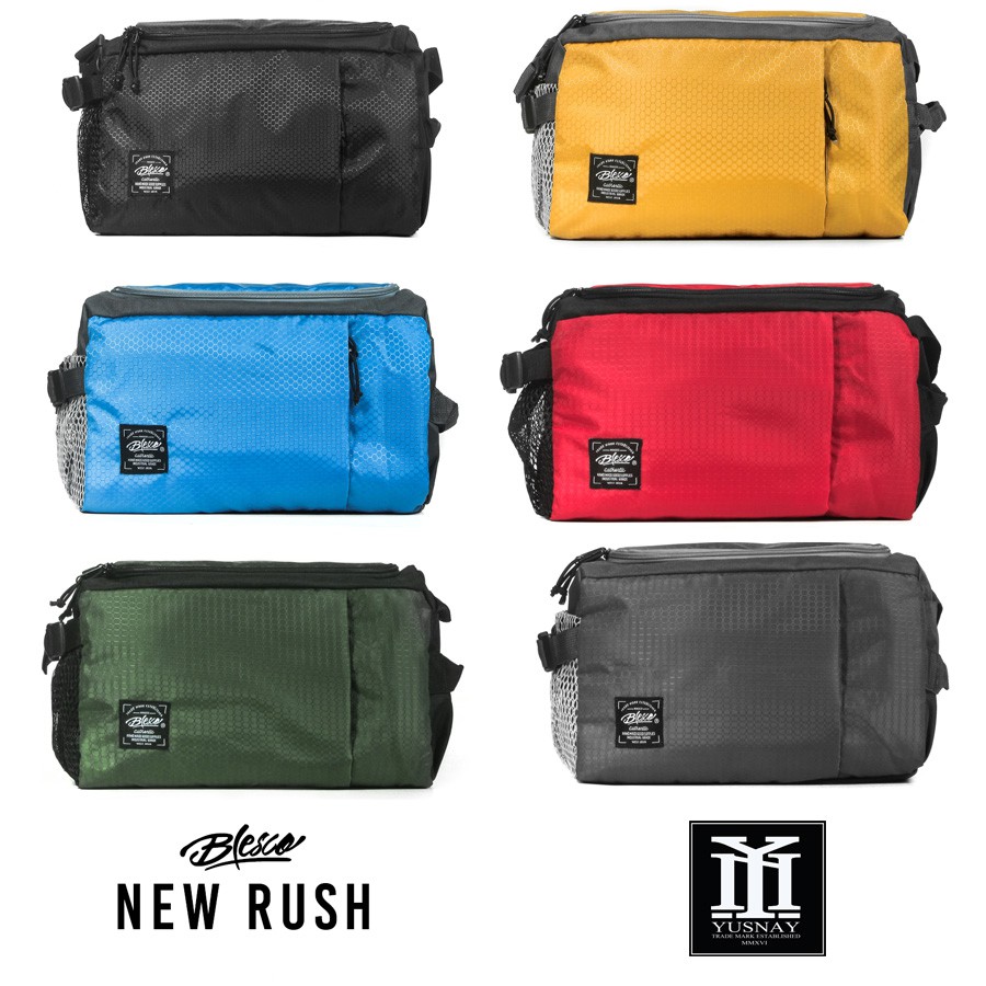 Blesco Rush Pink/ Tas Voly  /Tas Sepatu Senam /Tas Selempang Wanita/ Tas Slempang/ Tas Olahraga