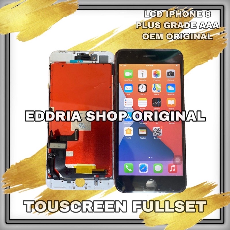 Lcd Touchscreen Iphone 8 Plus Oem Aaa New