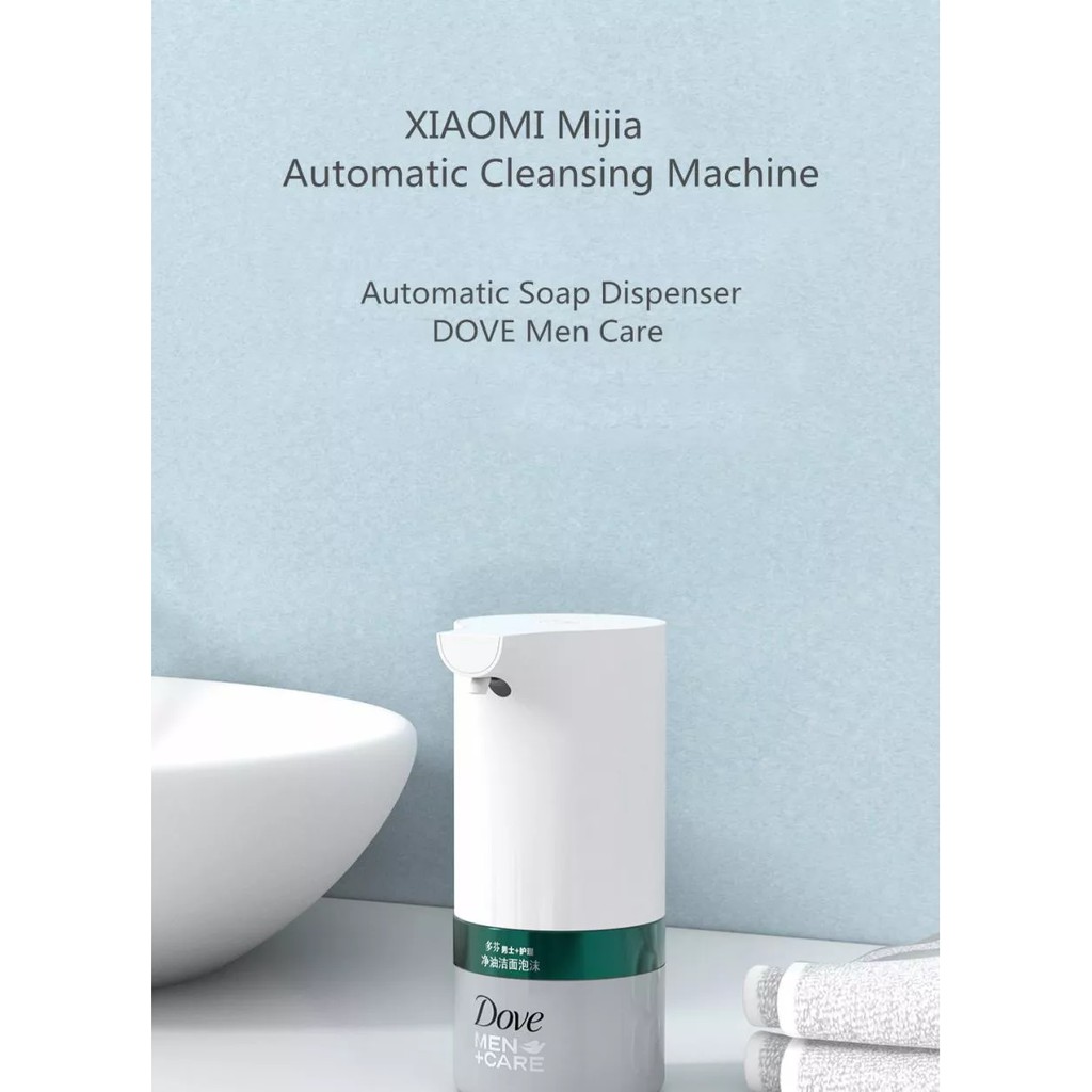 XIAOMI MIJIA Automatic DOVE Men's Cleansing Foam Dispenser - MJJMJ01XW - Dispenser Sabun Wajah Pria