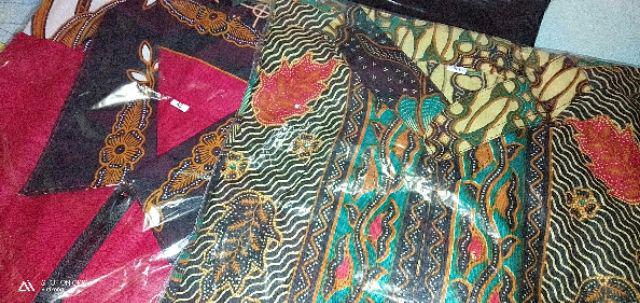 Batik Tunik Shibori Jumputan Terbaru Size S-3l / Hrb026 Yelbor Navbor / Biru Putih / Original..