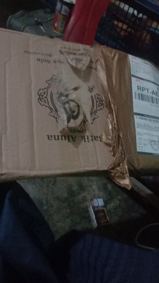 Atasan Kemeja Batik Aluna Katun Pria Lengan Panjang Premium Hem Batik Cowok Original Solo Pcw 013