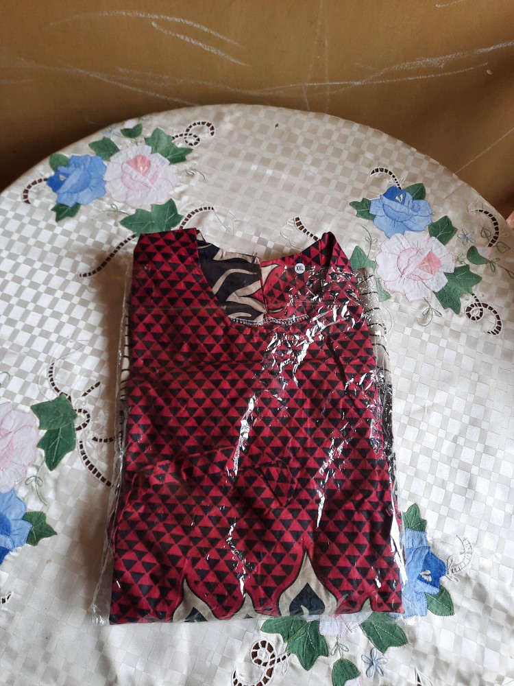 Atasan Batik Wanita Dolby Dolby Tenun Sutra Halus Katun Atbm