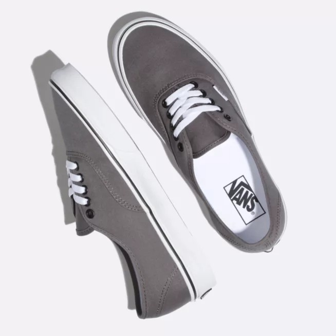 Sepatu Vans Era Authentic Sepatu Sneakers Pria Wanita Abu-Abu