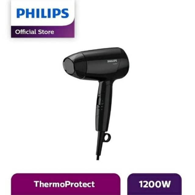 Hair dryer philips bhc010/ pengering rambut philips bhc 010/ garansi resmi philips/ black