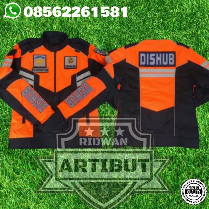 Jaket Taslan Dishub.Jaket Touring Dishub (Taslan Waterproof)