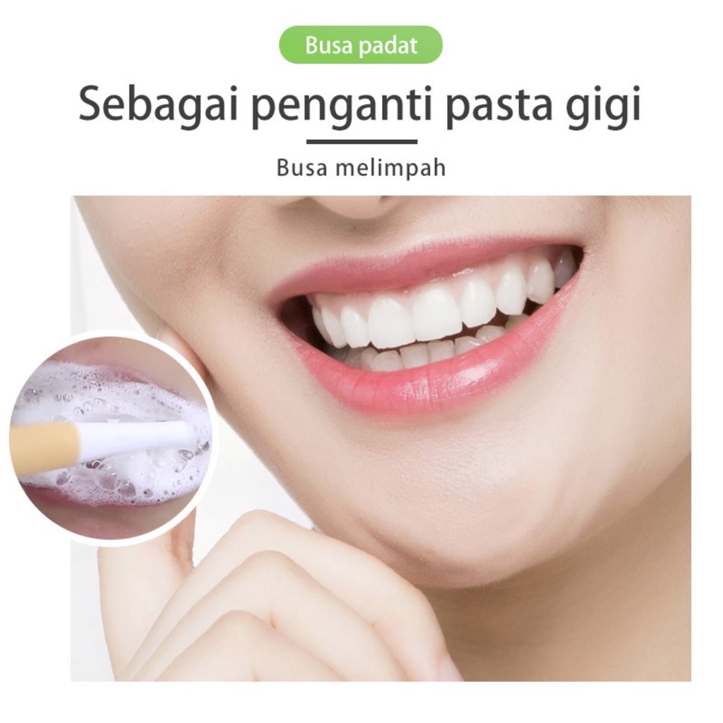 LANBENA Pemutih gigi Teeth Whitening Powder 55 gr pasta gigi Teeth Whitening Pen Removes pembersih karang gigi Oral Hygiene