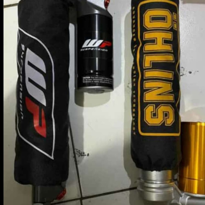 Sarung shockbreaker, Cover Shock, pelindung shock belakang Sepeda motor universal Sarung Shock / Cover Sok YSS KTC Kytaco RCB Racing Boy Ohlins WP Showa HRC