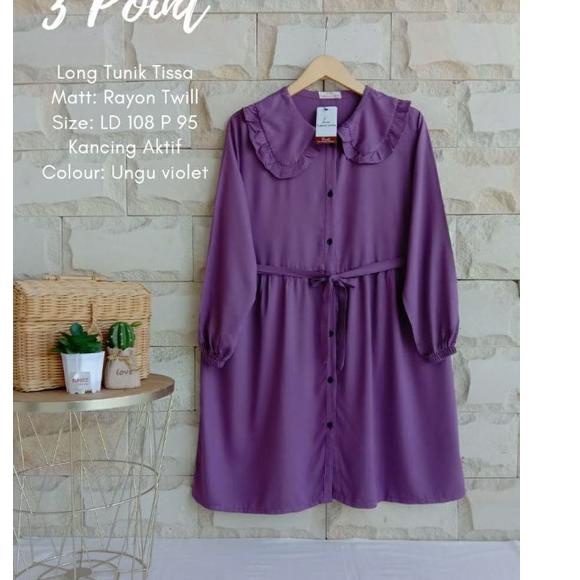 Wow Murah Meriah.. Tunik Tissa 3 Point 3Point