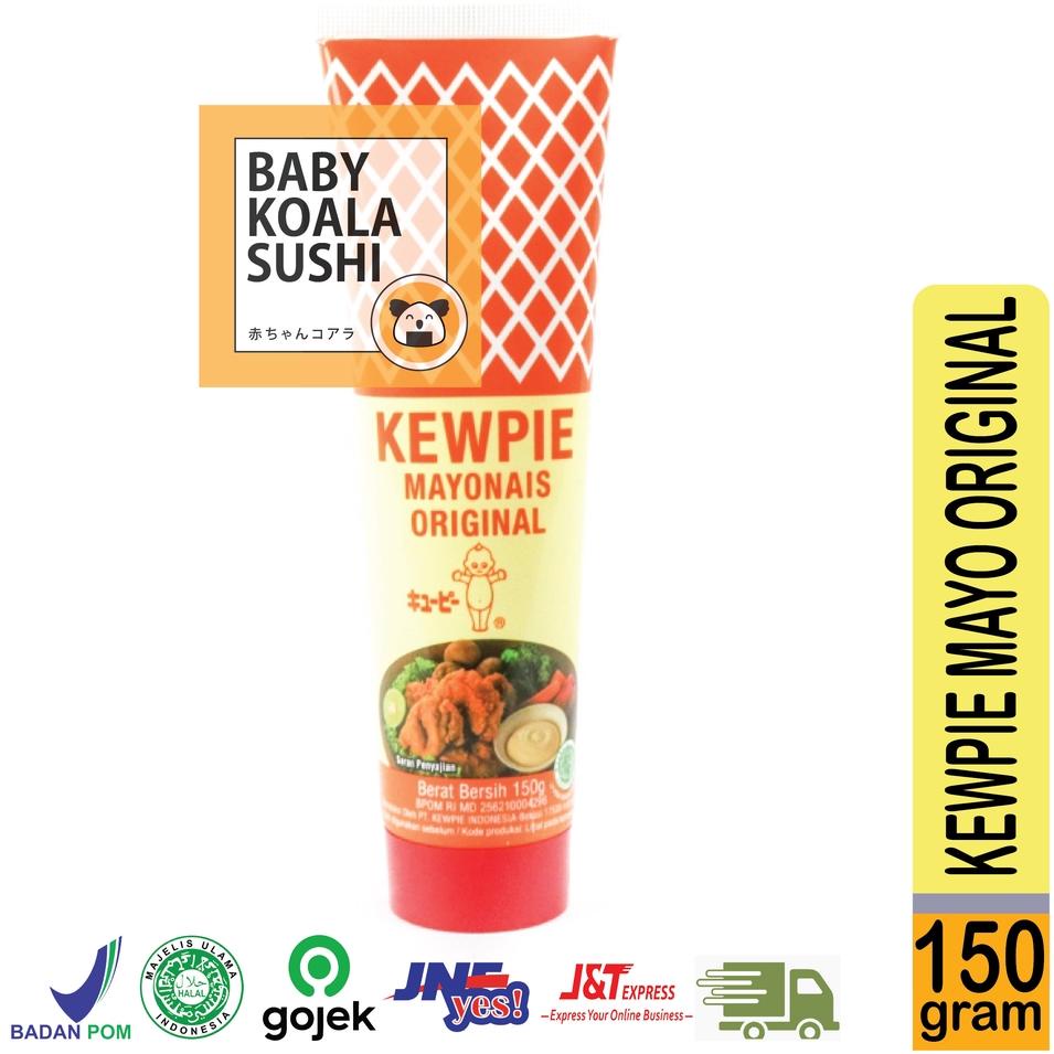 

Trendy KEWPIE Mayo Original Tube 150 ml Halal │ Mayonnaise Ori ✔