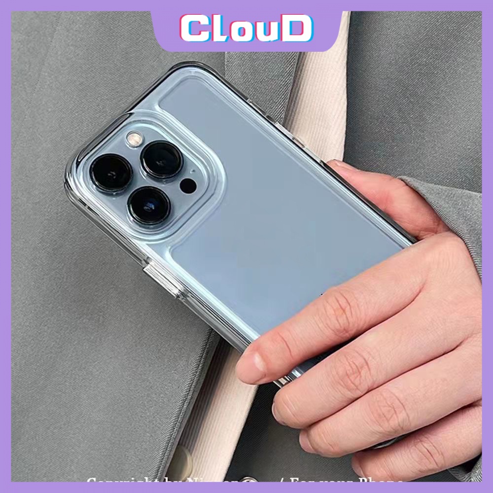 Soft Case TPU Transparan Shockproof Cover IPhone 11 13 12 Pro MAX 7 8 Plus XR X SE 2020 XS MAX