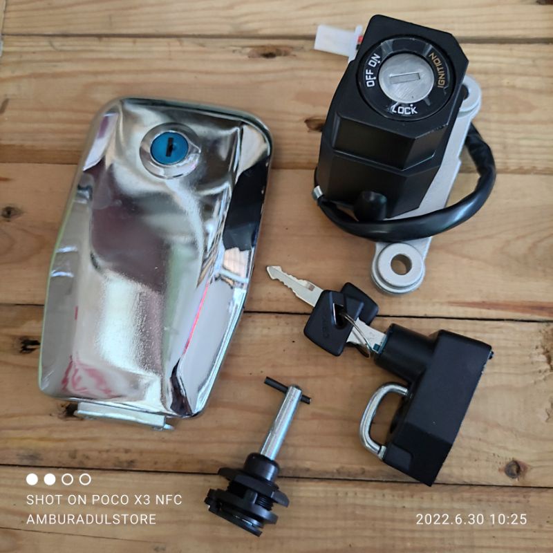 KUNCI KONTAK RX KING RXK LAMA SET TUTUP TANGKI TENGKI RX KING KONTAK RX KING LAMA