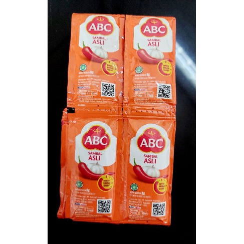 ABC Sambal Asli 8 gr x 14 pcs