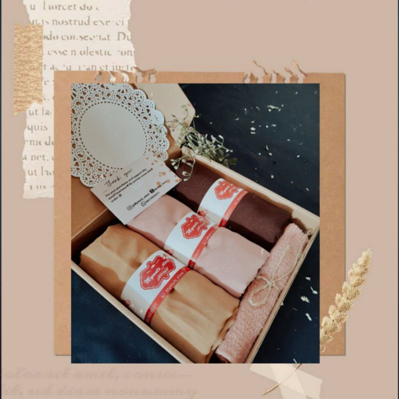 

Paket Hijab kado unik
