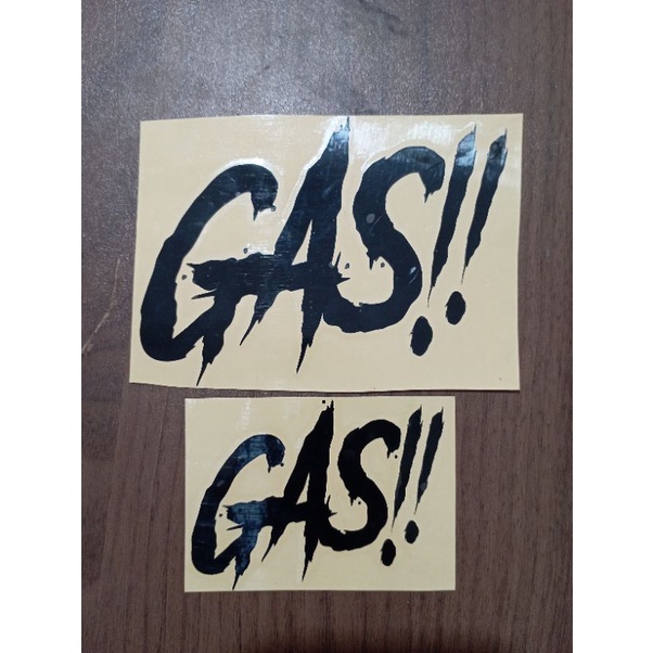 

STIKER GAS!! / STIKER CUTTING VIRAL GASS!! (TANPA MINIMAL ORDER)