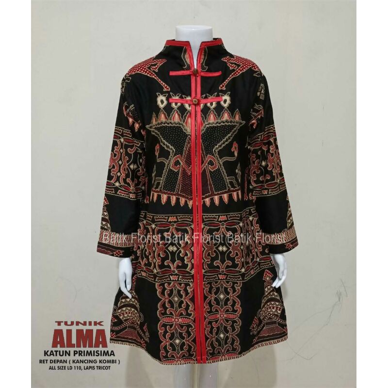 tunik batik alma by batik florist