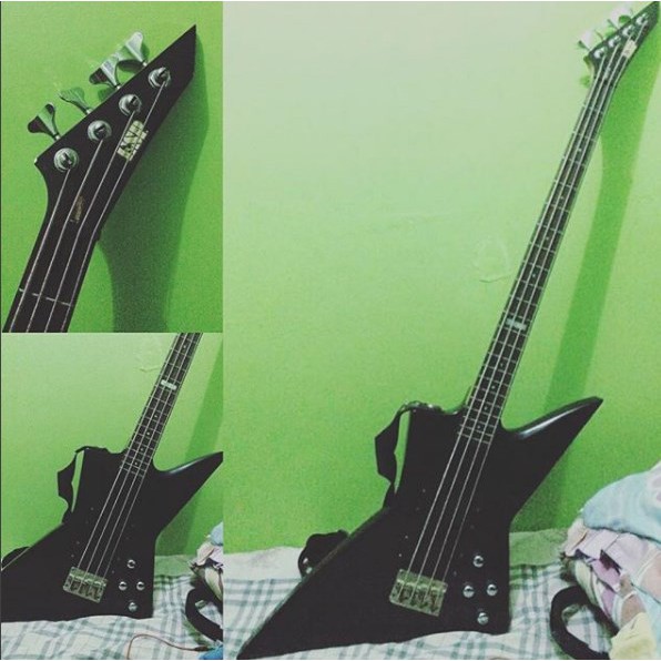 PRELOVED / SECOND GUITAR GITAR BASS LTD ESP CUSTOM