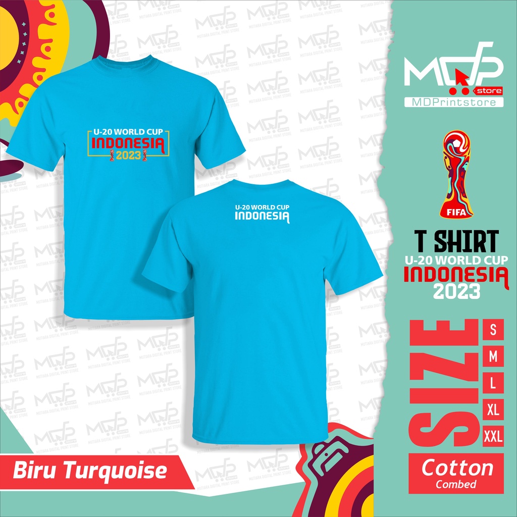 KAOS PIALA DUNIA U20 C TSHIRT WORLD CUP U20 BAJU BOLA MDPRINTSTORE
