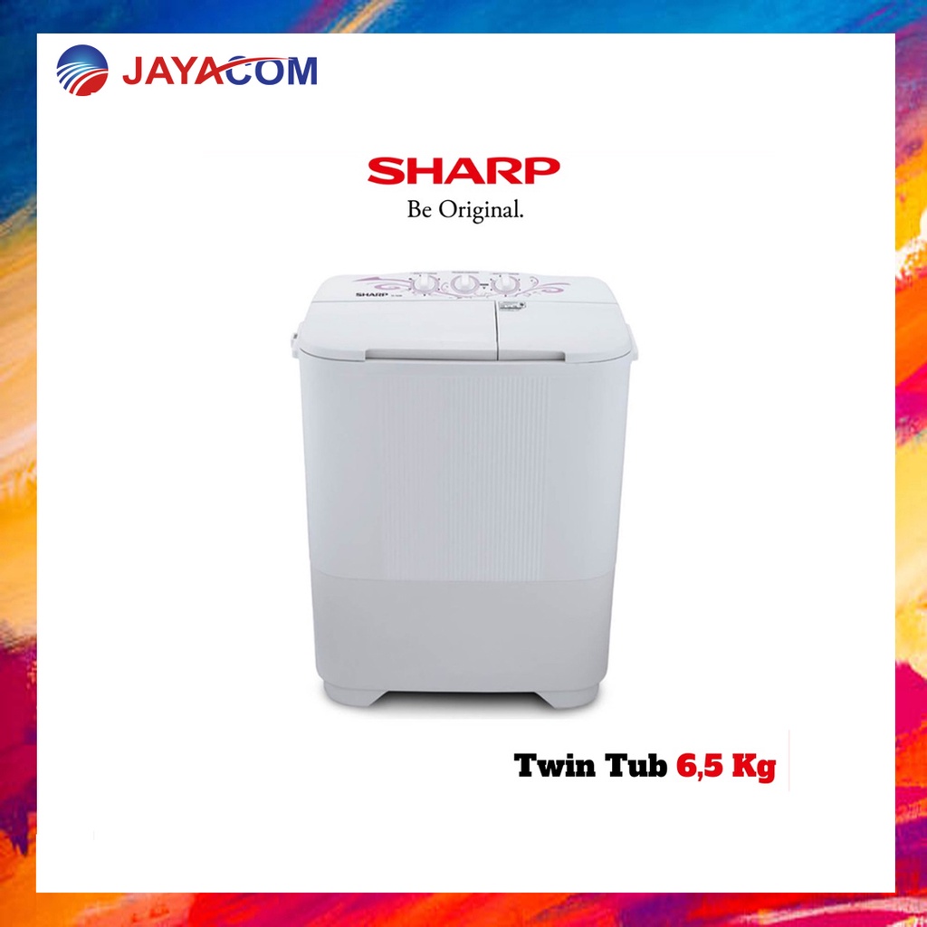 Jual MESIN CUCI SHARP ES-T70MW-LC(2TABUNG) | Shopee Indonesia