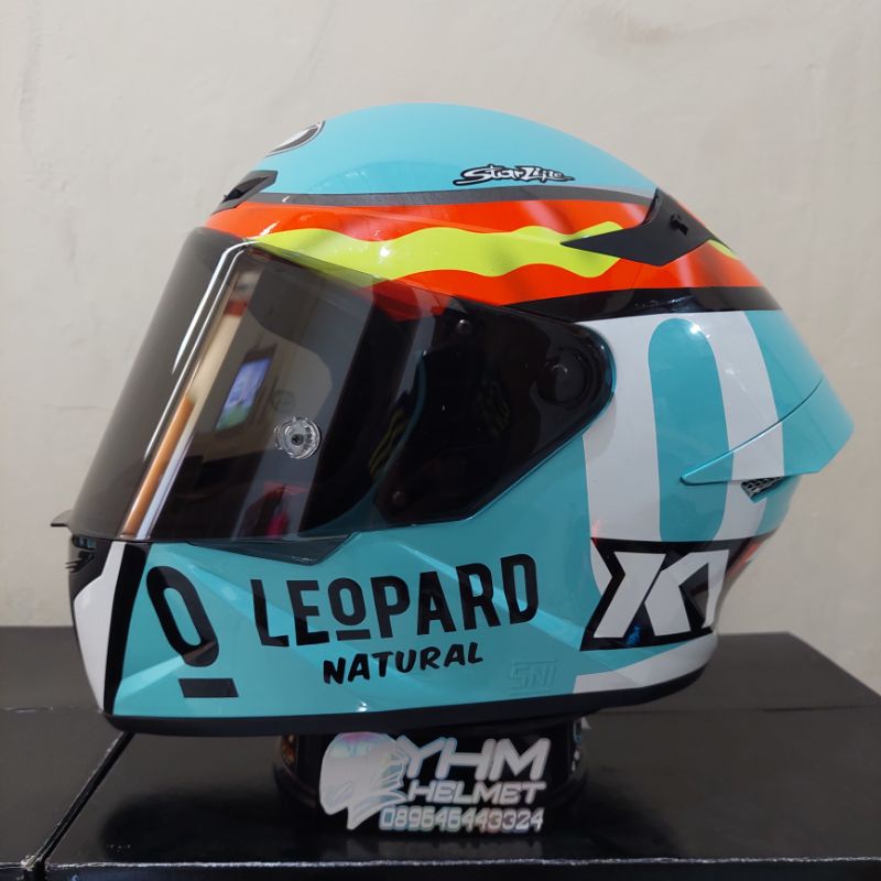 visor kyt tt course lightsmoke original