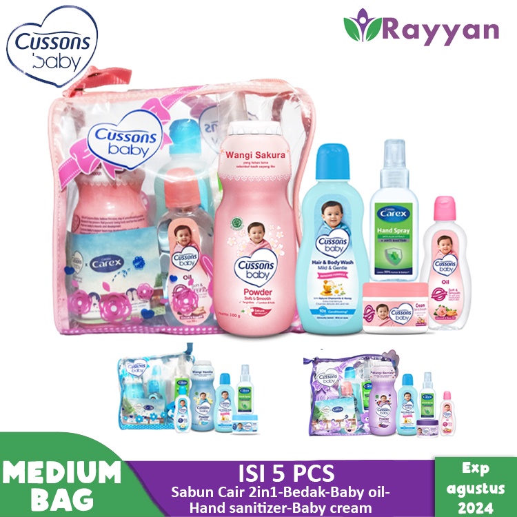 Cusson Baby Gift Set Medium / Perlengkapan Kado Bayi Baru Lahir-2