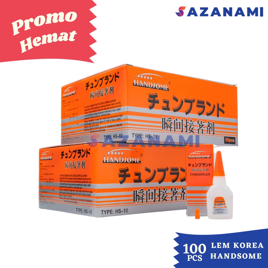 

PROMO HEMAT 3A 100 PCS LEM KOREA HANDSOME LEM SERBAGUNA
