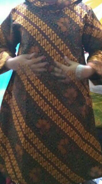 Tunik Batik Sogan Murah