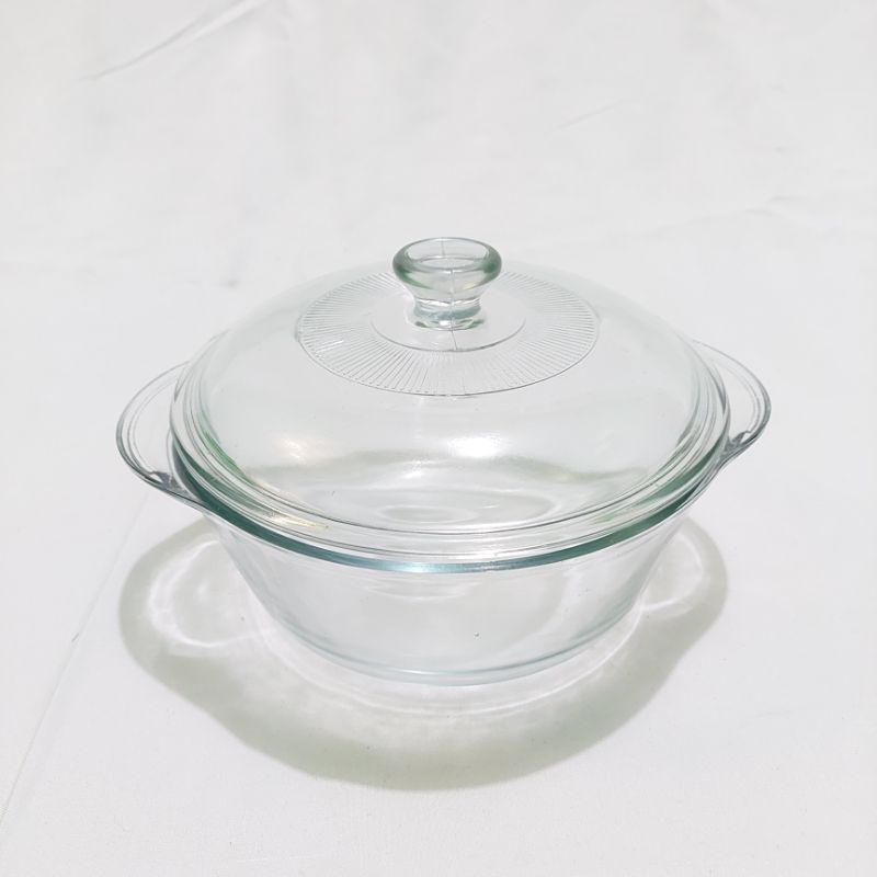 Mangkok Sayur Kaca / Mangkok Kaca / Mangkok Sayur Tutup