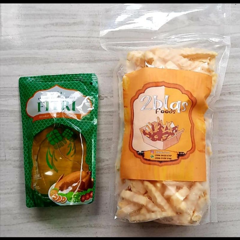 

Kentang Goreng Crinkle (1000gr) free Minyak Goreng 450ml