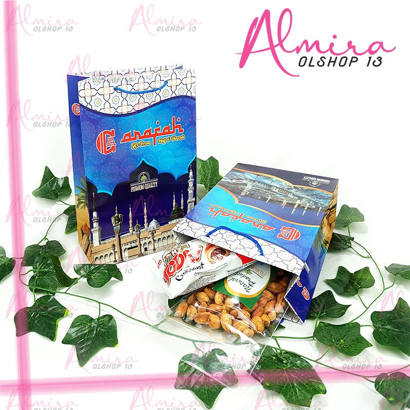 

tas oleh oleh haji dan umroh papperbag souvenir