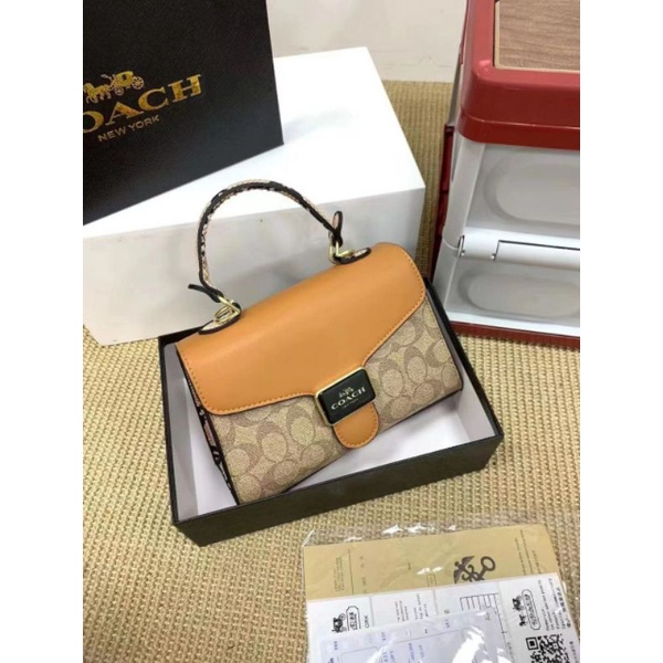 tas wanita cewek fashion import impor terbaru bahan kulit pu sintetis slempang selempang slingbag ke