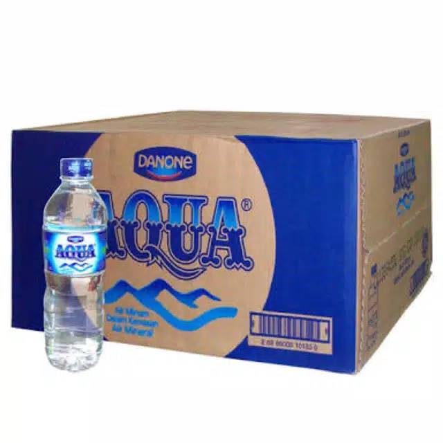 Air Mineral Aqua botol 600ML